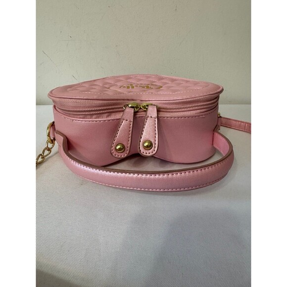 POLLY POCKET PINK QUILTED HEART CROSSBODY BAG nwot - Picture 7 of 9